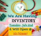 Inventory July 2, 2024