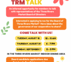Upcoming TRM Talk Dates