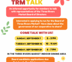 Upcoming TRM Talk Dates